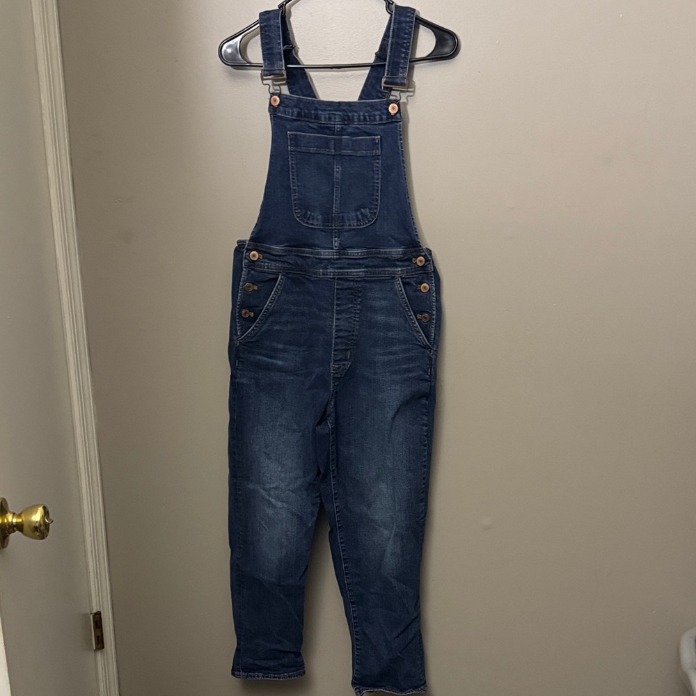 J. Crew Women's Blue Denim Overalls